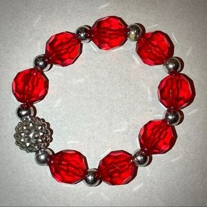 Beaded Red Bracelet VALENTINE’S